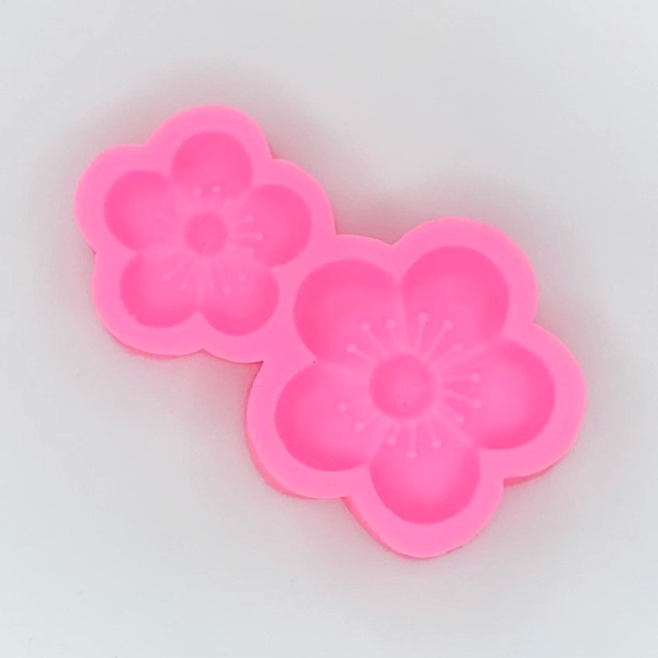 Молд силиконовый (вайнер) Бутон 5-листник (диам.40-55 мм) | 2-1