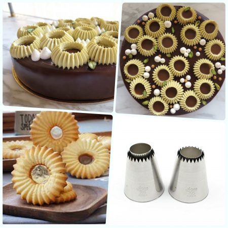 Кондитерская насадка Султан №136, 793-796 | Ateco