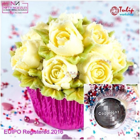 Набор 9 кондитерских насадок - бутон одним движением | Новинки 2017 | L размер