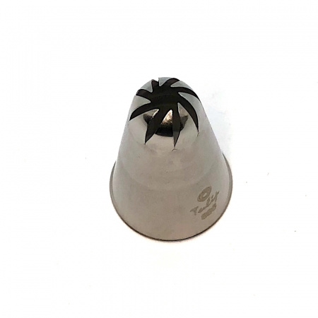 Кондитерскиая насадка закрытая звезда косые лучи №886 Tulip™ | 8 лучей станд. размер