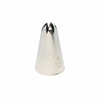 Кондитерская насадка закрытая звезда №845 Tulip™ (diam.7 mm; 7лучей)