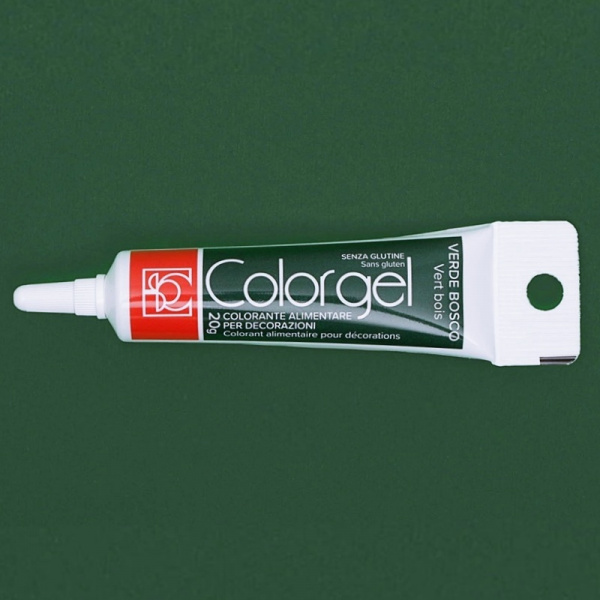 Краситель пищевой гелевый Colorgel: Verde Bosco (Зелёный Лес) | 20-100 гр
