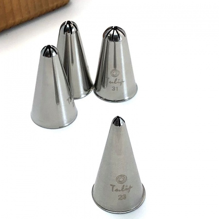 Кондитерская насадка закрытая звезда №23 Tulip™ малый размер (diam.4,4 mm; 5 лучей)