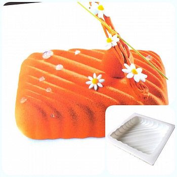 Силиконовая форма 3D для муссового торта | Пон 170*170 мм