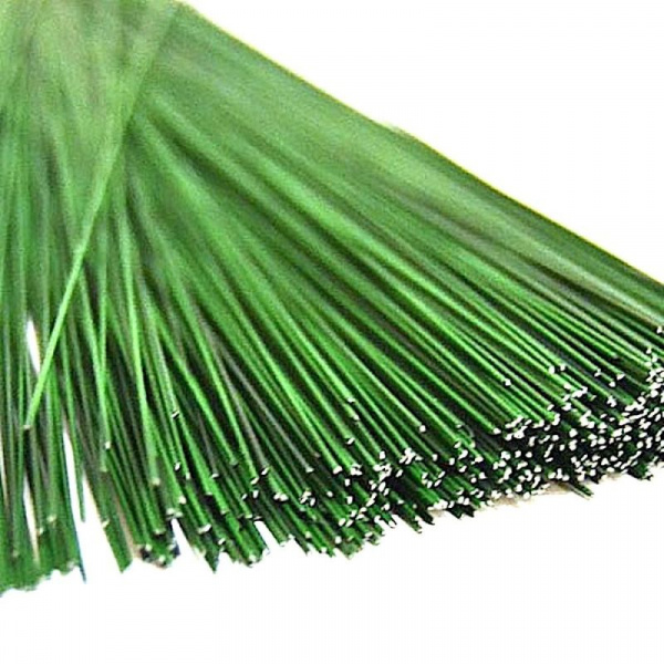 Проволока кондитерская с полимерным покрытием Зелёная | 20 шт