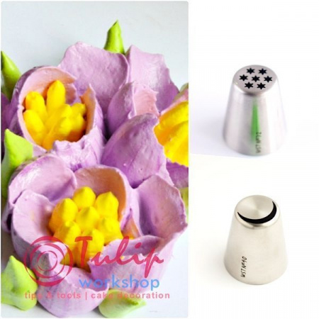 Набор 3 кондитерские насадки для бутона | L размер